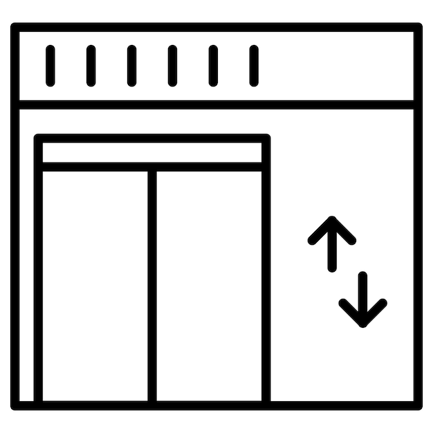 Vektor elevator-vektor-bildgebung