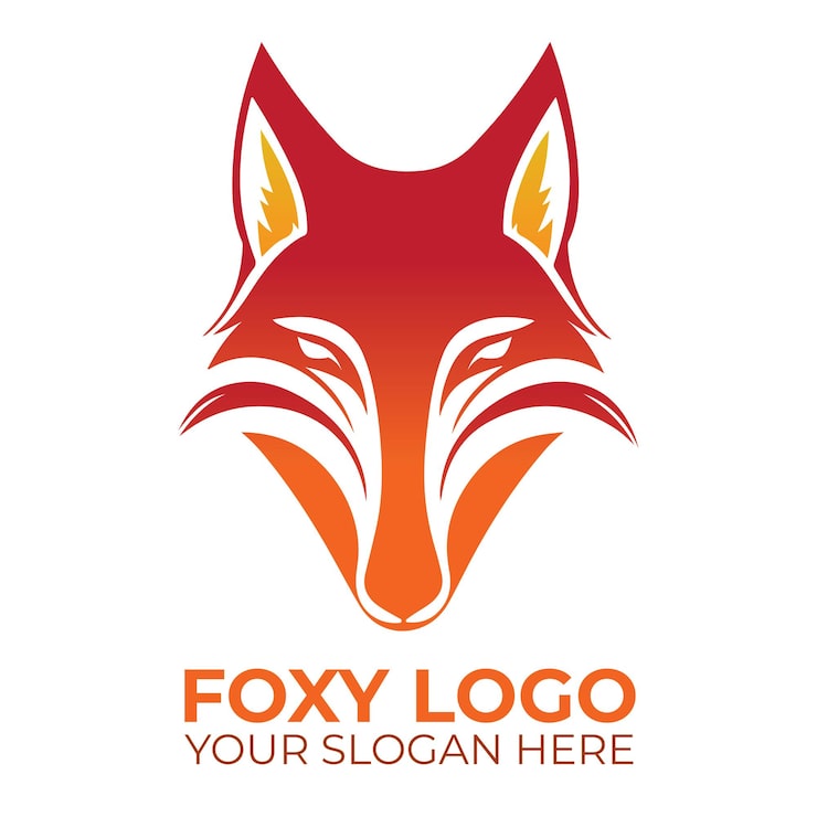 Vektor foxy-logo