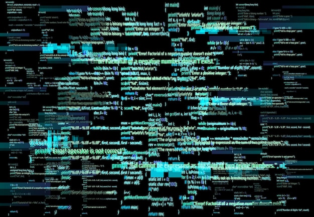 Vektor programmierer-bildschirmfehler, software-fehlervektor