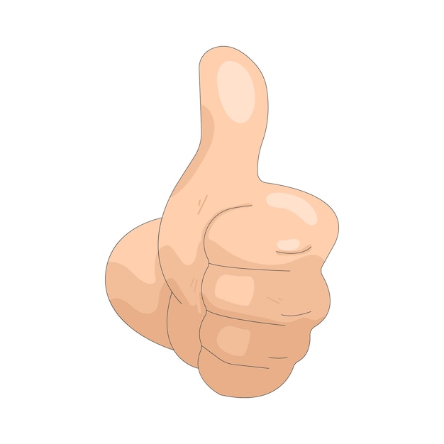 Vektor thumbs up