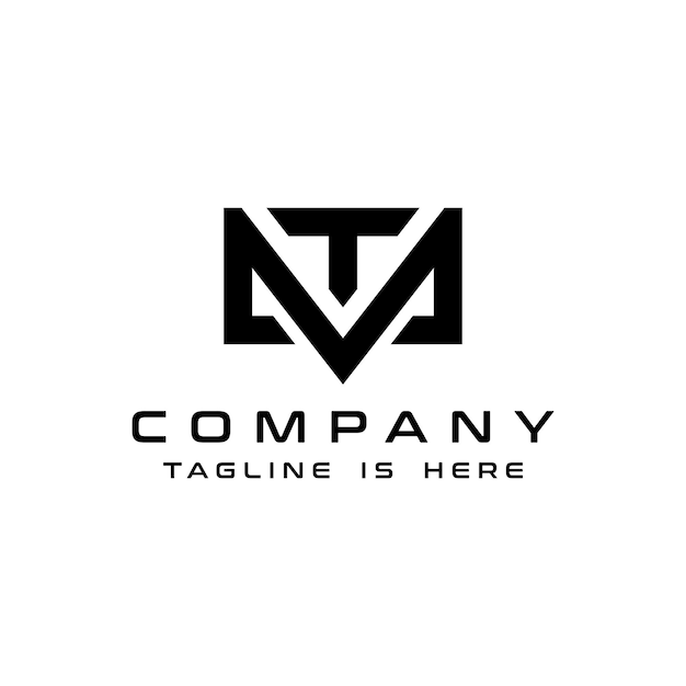 Vektor tm- oder mt-logo