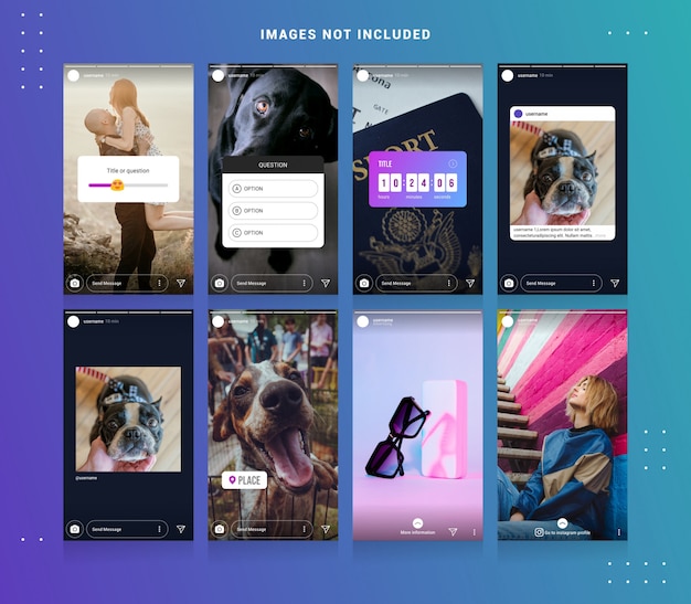 Vektor instagram_stories_mockup