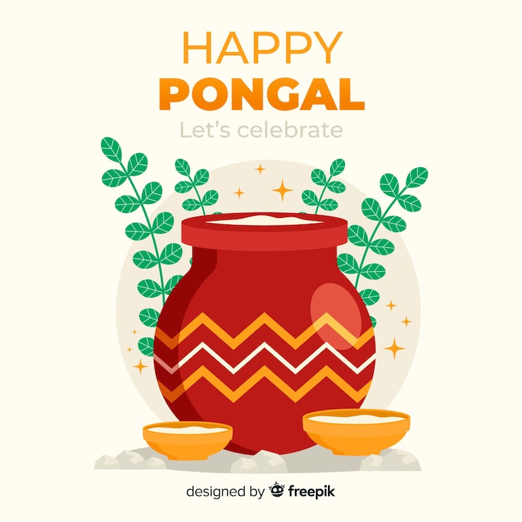 Zdarma Vektor šťastný pongal