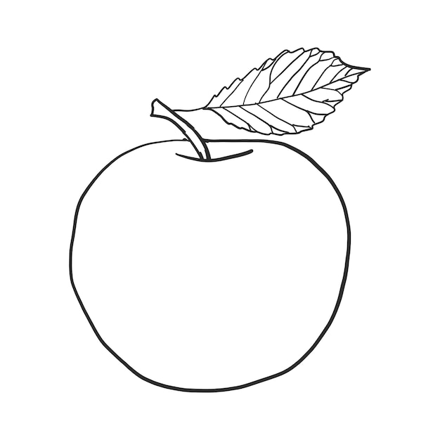 Zdarma Vektor vektor jablka (doodle)