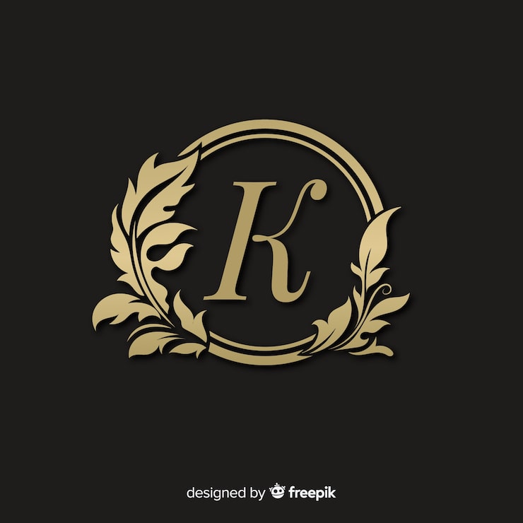 Zdarma Vektor zlaté elegantní logo s rámem
