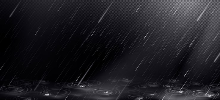 Vetor grátis gotas de água caindo e ondas de poça