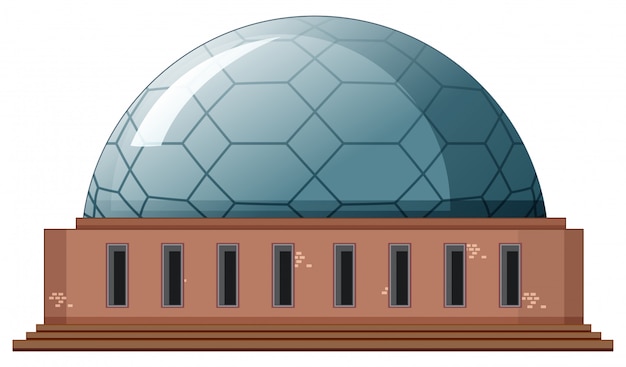 Vetor grátis imagem isolada de edifício moderno