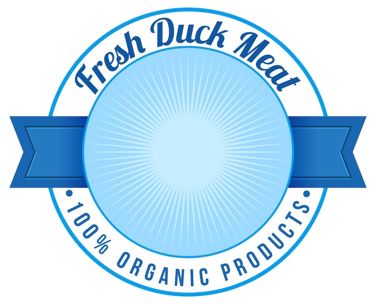 Vettore gratuito design del logo con nastro blu
