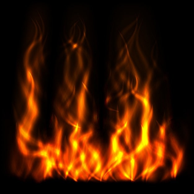 Vettore gratuito fiamme hight