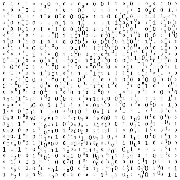 Vettore abstract matrix background binary computer code coding hacker concept illustrazione di sfondo vettoriale