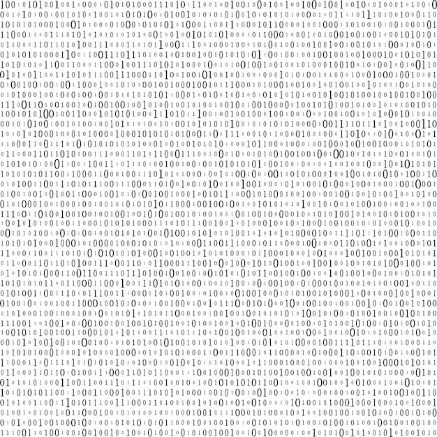 Vettore abstract matrix background binary computer code coding hacker concept illustrazione di sfondo vettoriale
