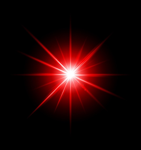 Vettore pacchetto lens flares