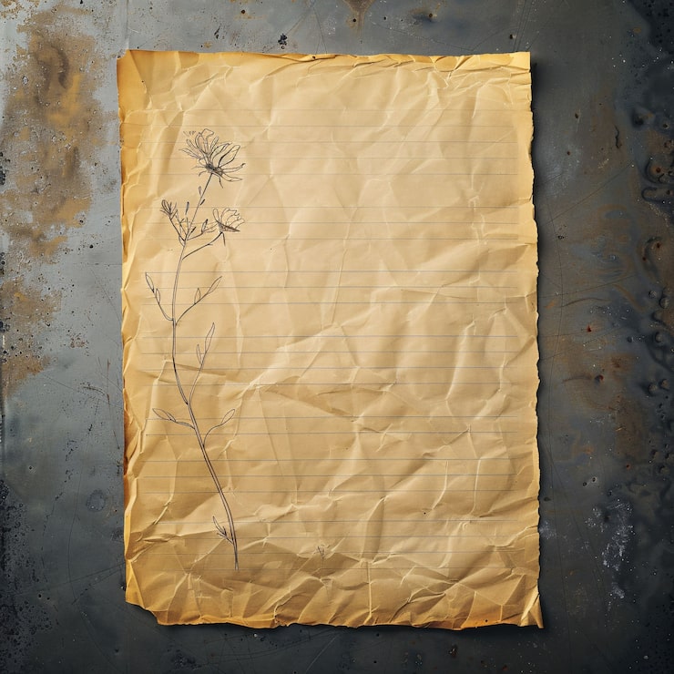 Gratis Foto bovenbeeld van oude papieren textuur