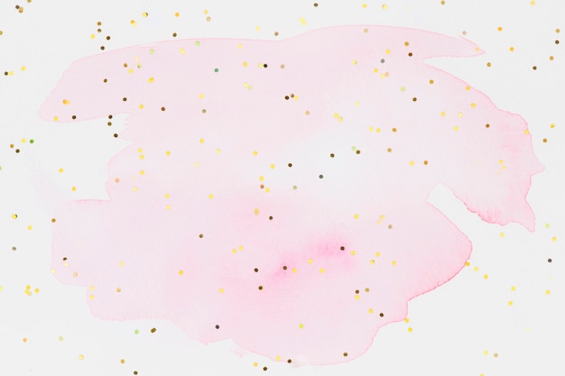 Gratis Foto glitter roze aquarel behang