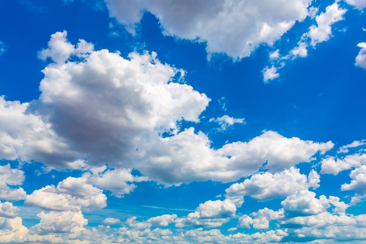 Gratis Foto grote blauwe hemel met wolken