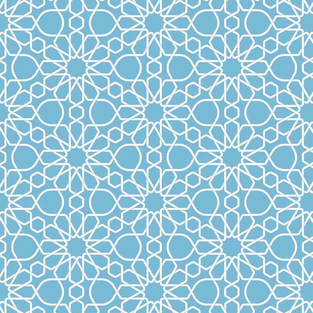 Gratis Vector abstracte geometrische islamitische achtergrond