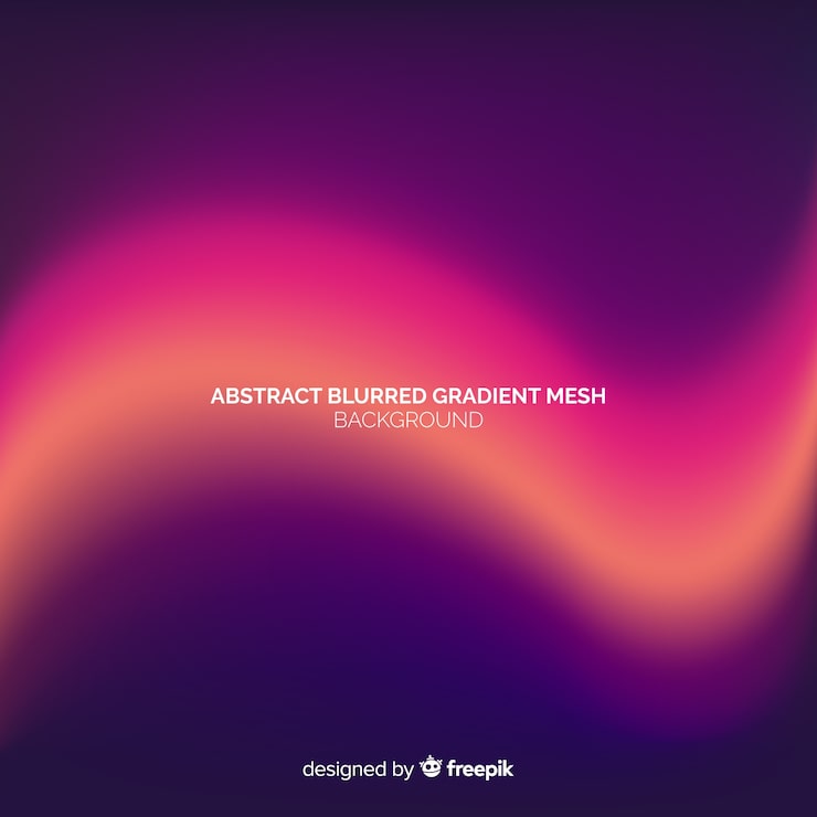 Gratis Vector abstracte vervaagde gradiënt mesh achtergrond