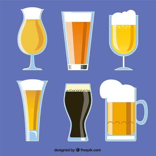 Gratis Vector bierpullen