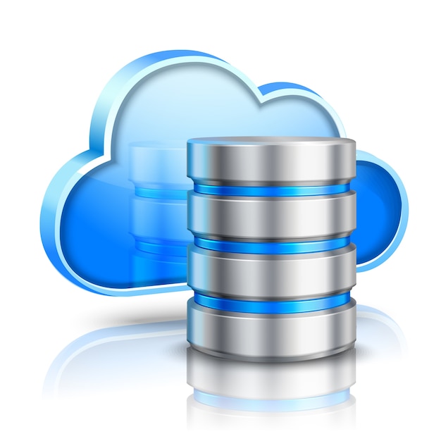 Gratis Vector cloud computing-concept