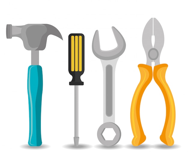 Gratis Vector extra set op wit