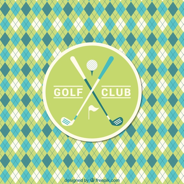 Gratis Vector golf ruitpatroon