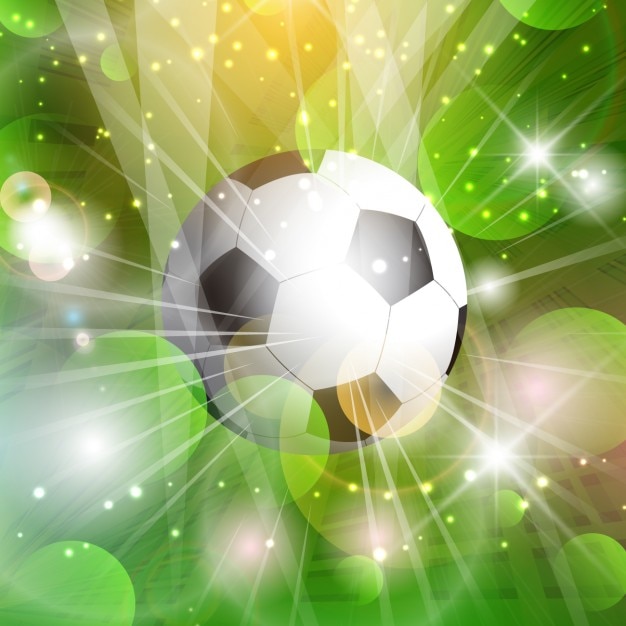 Gratis Vector gren abstract voetbal achtergrond