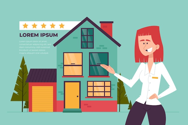 Gratis Vector hulp van makelaar