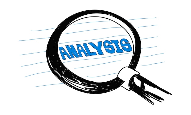 Gratis Vector illustratie van data-analyse