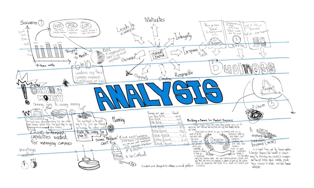 Gratis Vector illustratie van data-analyse