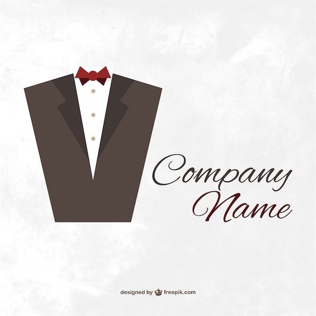 Gratis Vector mannenmode vector logo
