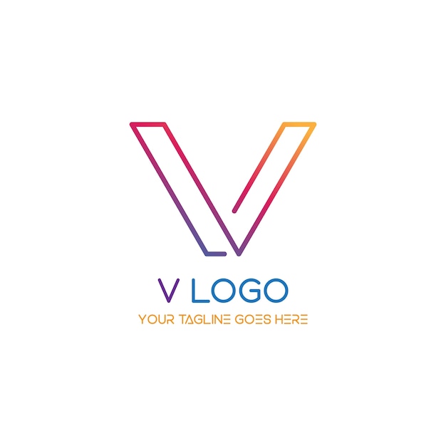 Gratis Vector v logo