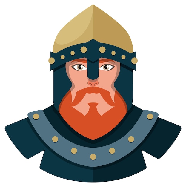 Gratis Vector vectorillustratie van middeleeuwse ridders