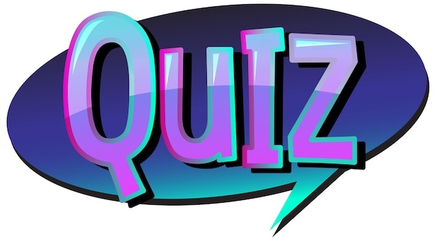 Gratis Vector vibrant quiz game show vector illustratie