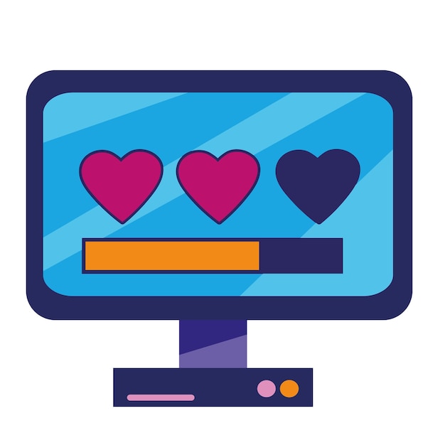 Gratis Vector videospelcomputer