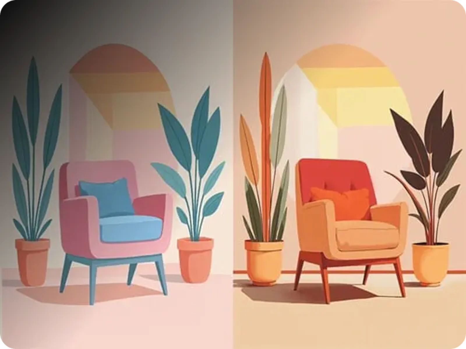 Cambiar los colores de una ilustración